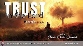 Sunday morning worship  Trust in the Lord [upl. by Duahsar]