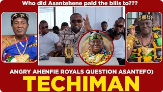 Àngry Techiman royals set records straight on Asantehene Dormahene has full support of Techimanhene [upl. by Stalker]