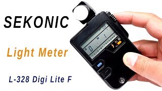 You want your photos to look good  How to Use Light Meter Sekonic L328 Digi Lite F [upl. by Hiram]