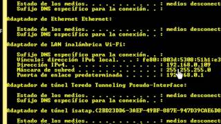 Curso de Redes 6 Obtener las ip [upl. by Nwahsek]