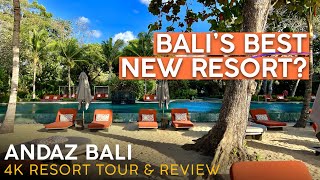 ANDAZ BALI Sanur Bali Indonesia【4K Resort Tour amp Review】LUSH Tropical Beach Hideaway [upl. by Odidnac]