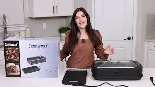 Review Techwood smokeless grill  Professional 4K Amazon Listing Product Video [upl. by Hunter]