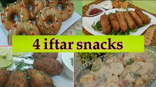 4 Unique Iftar Recipe Collection  Ramazan special Recipe  shomailas Food amp vlogs [upl. by Amsa]