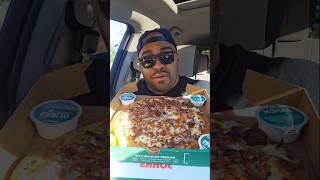 Is Papa Johns better Trying the same viral pizza toppings from Dominos on Papa johns shorts [upl. by Adnilram]