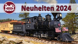 LGB Modellbahn Neuheiten 2024  Spur G  Gartenbahn [upl. by Trella353]