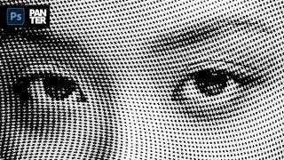 How to Create Dotted Halftone Effect in Photoshop [upl. by Toile]