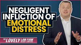 NEGLIGENT INFLICTION OF EMOTIONAL DISTRESS [upl. by Krischer]