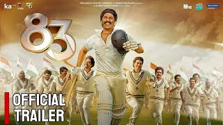 83 Official Trailer  Ranveer Singh  Deepika Padukone  Kabir Khan  Reliance Entertainment [upl. by Siger]