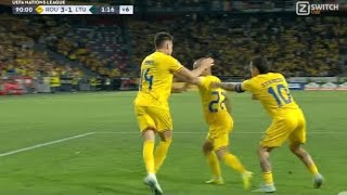 Romania vs Lithuania 31 All Goals and Extended Highlights UEFA Nations League 202425 [upl. by Siloum]