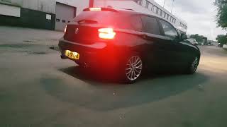 BMW F20 116i NMParts exhaust stage 1 chip 220 hp [upl. by Albie]