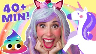 All About Unicorns Compilation  Read Sing and Draw with Bri Reads [upl. by Pozzy]