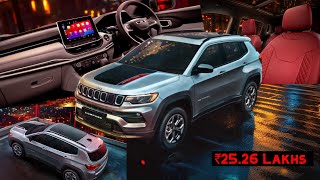 Jeep Compass Anniversary Edition Launched  Exterior amp Interior Changes Explained [upl. by Mond641]