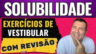 💡 Exercícios Solubilidade dos Compostos  Considere uma mistura homogênea que contém [upl. by Kavanagh378]