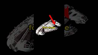 Why does the Millennium Falcon have a fork structure in the front starwars [upl. by Oicul320]