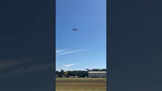 P51 mustang flyby at tyabb air show 2024 shorts p51mustang [upl. by Ruy]