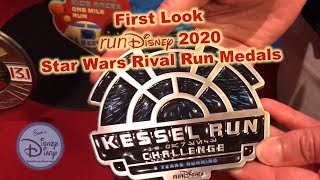 runDisney  First Look Rival Run 2020 Medal  Kessel Run  Star Wars Rival Run Medals [upl. by Latouche]