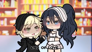 End of love  episode 8gacha MLB  adrientte  angst [upl. by Aivatnwahs]