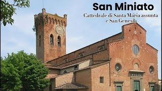 Campane della Cattedrale di Santa Maria assunta e San Genesio a San Miniato PISA [upl. by Mukul]