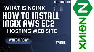 What is Nginx Nginx web server install Aws Ec2 in Tamil [upl. by Leitnahs]