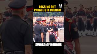 Sword of Honour Passing out Parade OTA Chennai 2024 shorts army indianarmy [upl. by Tteltrab]