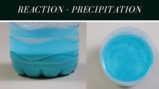 Reaction  Precipitation  Class 9 Science Lab Experiment [upl. by Kassity]