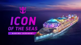 Highlights from the Icon of the Seas Naming Ceremony [upl. by Nyloj885]