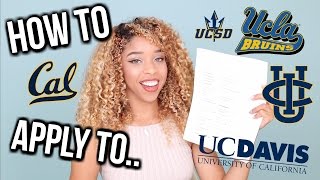 How To Apply  Transfer To UCLA Berkeley UCI amp UCSB 📚 [upl. by Hamian]