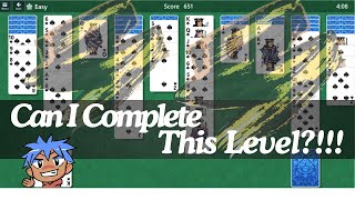 In Level 8 and win 400XP Playing an easy level Playing Microsoft Windows Solitaire Collection [upl. by Berthe]