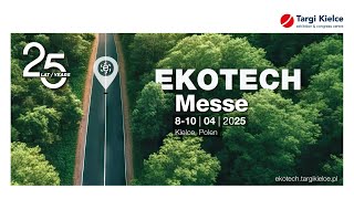 Die Kommunalbranche trifft sich in Polen – Messe Ekotech 810 April Targi Kielce [upl. by Aimek]