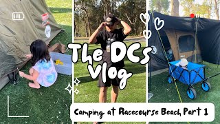 Camping at Racecourse Beach Tasman Holiday Park  Part 1 [upl. by Jahdai]