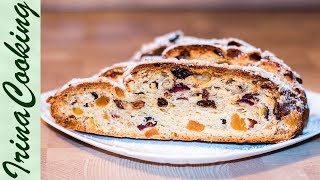 РОЖДЕСТВЕНСКИЙ Кекс ШТОЛЛЕН Stollen 👍 Знаменитый Кекс на Рождество ✧ Ирина Кукинг [upl. by Macpherson627]