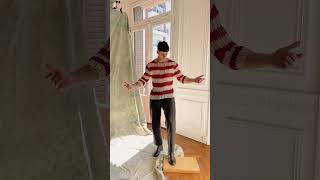 Simon Costa showing off the Étalon Knitted Striped Sweaters [upl. by Annot]