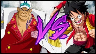 The Straw Hats Vs The Admirals  One Piece Discussion  Tekking101 [upl. by Oilerua289]