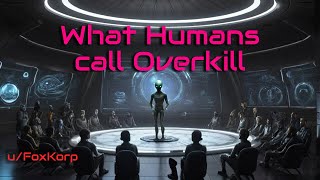 What humans call Overkill  HFY  A short SciFi Story [upl. by Rhpotsirhc85]