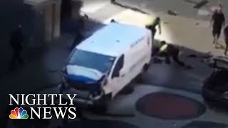 Barcelona Terror Attack 13 Dead Dozens Injured  NBC Nightly News [upl. by Krakow]