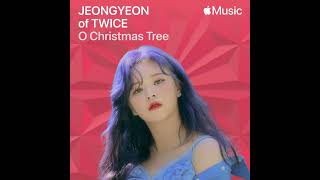 Clean Acapella JEONGYEON Twice  O Christmas Tree Cover [upl. by Htiekel]