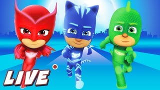 PJ Masks  Season 1 LIVE 247 🔴  Kids Cartoon  Video for Kids pjmasks [upl. by Annavas]