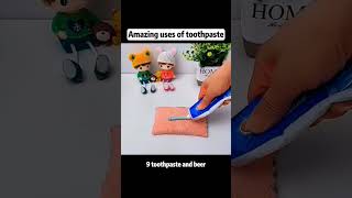 Part 2 toothpaste lifehacks lifetips LearnOnYoutube life hacks tips fyp foryou [upl. by Casia]