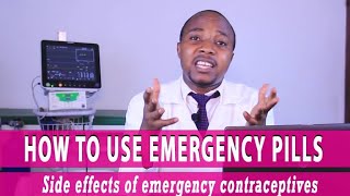 HOW TO TAKE EMERGENCY PILLS side effects POSTINOR MORNING AFTER PILLS PLAN B BACK UP REVOKE 15 [upl. by Ariik581]