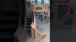 SciFi Office Stairs Build Update [upl. by Ayimat301]