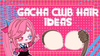 Ishi石┊Gacha Club Hair Ideas 𖥻1 Feminine [upl. by Eelyah]