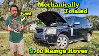 I Fixed a Mechanically Totaled 700 Range Rover Heres How Much the Repairs Cost [upl. by Machute]