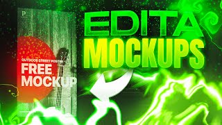 ¿Cómo editarmodificar MOCKUPS en photoshop [upl. by Claudelle]