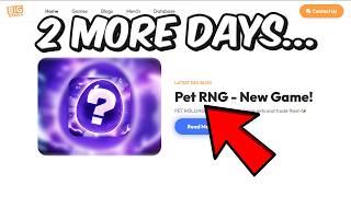 ⏰ Pet RNG Is Dropping Tomorrow… 🎲 [upl. by Hach754]