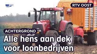 Loonbedrijven in Overijssel druk met oogsten maïs  RTV Oost [upl. by Ursula487]