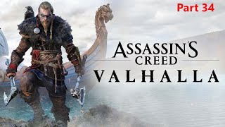 Assassins Creed Valhalla Walkthrough Part 34 No Comment [upl. by Herries690]