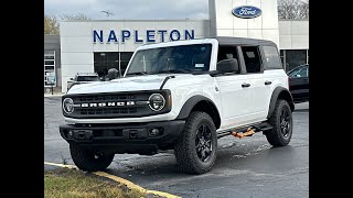 2024 Ford Bronco Black Diamond Libertyville Vernon hills Palatine Gurnee Niles IL [upl. by Becca]