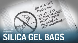 Why you should never throw away silica gel bags [upl. by Oemac895]