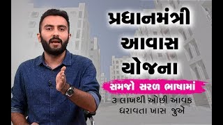 Pradhan Mantri Awas Yojana  PMAYHFA Urban  Full Details in Gujarati  Ek Vaat Kau  Vtv [upl. by Schmidt]