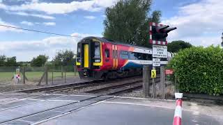 New Wigwag amp Alarm Quadring Level Crossing Lincolnshire Saturday 22062024 [upl. by Conrade]